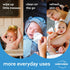WaterWipes Original 99.9% Water Based Wipes, Plastic-Free, Unscented & Hypoallergenic for Sensitive Skin, 60 Count