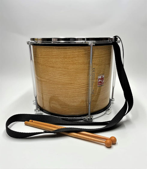 Tap-Along Sounder Timbal Drum Toy, Double Sided Batter Head Tambourine Drum for Kids, Musical Instrument with 2 Drum