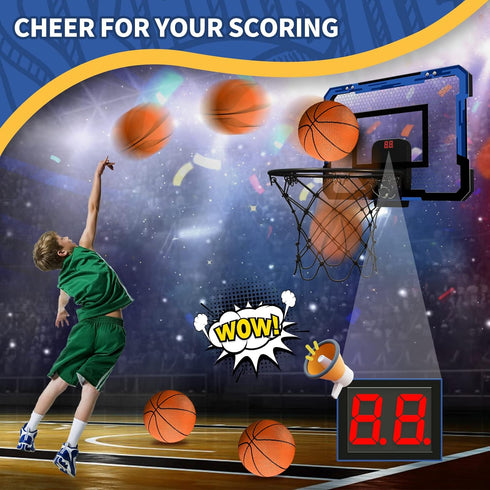 QDRAGON Mini Basketball Hoop for Indoor Play