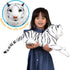 17 Inch TigerHart Saphed The White Tiger - Squeeze Me! - Stuffed Animal Plush
