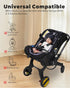 TinlyFinly Infant Car Seat Insert with Removable Cushion for Preemie to Toddler, Reversible Newborn Carseat Insert