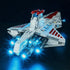 YEABRICKS LED Light for Lego 75367 Star Wars Venator-Class Republic Attack Cruiser Model