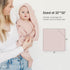 100% 32 32 Inches MairMore Hooded Baby Bath Towels, Muslin Cotton Baby Girl Towels with Hood for Neutral Newborn