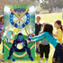 Baseball Toss Games with 3 Bean Bags, Indoor Outdoor Game for Children and Adults Party Decorations