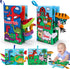2 PCS High Contrast Crinkle Baby Books for 0-6 Months - Interactive Sensory Touch Feel Infant Travel Gift