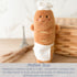 9-Inch MON AMI Baguette The Chef Plush Toy | Soft Bread Stuffed Doll with Hat & Apron | Adorable Plush Food Toy