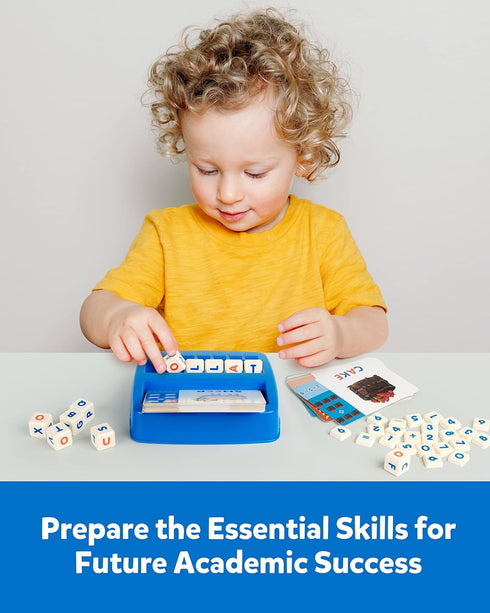 Coogam Matching Letter Game, Alphabet Spelling Flash Cards, Montessori Early Learning Educational Gift for Kids