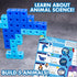 Ocean Animals STEM Cubes, Build, Learn & Create with 100+ Math Cubes Manipulatives, Educational Games for Kids
