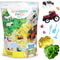 Creativity for Kids Sensory Pack: Farm - Sensory Toys for Toddlers 3-4+, Pretend Play Farm Animals Toys for Kids