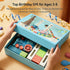 3+ 4-6 Summer 5 6 4-8 PREPHY Domino Train Toys Kids Games - Automatic Stacking Creative Game Year Old - Stem Montessori