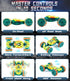 360 2.4GHz 4WD 5 6 7 8-12 A ALPHA Gesture Remote Control Car, RC Stunt Car with Flips Remote Control Toy with Lights