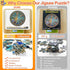 1000 Pieces Zodiac Jigsaw Puzzles for Adults Kids - Round Puzzle Game Toys Gift, Zodiac Horoscope