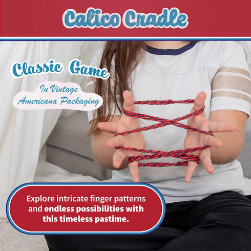 Continuum Games Way Back Toys Calico Cradle, Steady Hands Skill Game for Ages 5 and Up