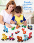 Set Ages3-5, Vanmor Wooden Train for Toddlers, Magnetic Animal Number Train Toys for Toddler Learning Toys, Fine Motor