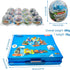 Sets, 12PCS 6 1 Sets, Mini Building Block Vehicle Train Toys Building Blocks, in STEM Toys Eggs Building Party Favors