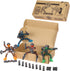 Set 4 6 3 Zing Klikbot, Complete of Poseable Action Figures with Weapons, Translucent, Create Stop Motion Animation