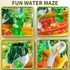1-3 4-8 2 3 4 5 6 7 8 Kids Water Table Play Toy for Toddlers Years Old - Kitchen Sink with Pump and Flowing Water