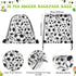 50 Pcs Soccer Team Gifts Set Includes Drawstring Bags, Bracelets, Keychains, and Stickers