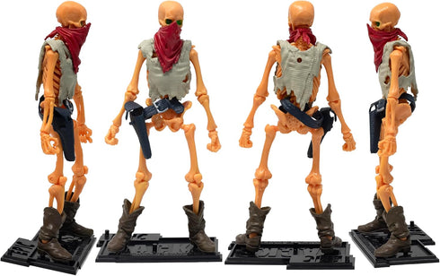 1:12 Boss Fight Studio Epic H.A.C.K.S. Outlaw Skeleton Action Figure Highly Articulated Collectible Figurine