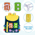 Busy Board - Toddler Backpack with Buckles and Learning Activity Toys for Developing Fine Motor Skills