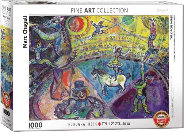 EuroGraphics 1000 Piece Puzzle: Marc Chagall Le Cheval De Cirque (6000-0851)