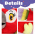 Cuteoy Talking Parrot Repeat What You Say Musical Stuffed Animal Shaking Singing Plush Toy Electric Interactive
