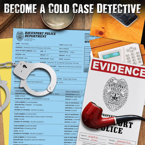 Active Murder Mystery Game | Solve the Avery Gardner Case