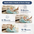 Tummy 012 Baby Play Mat, Whale Time Mat with Toys, Baby Activity Gym for Infants Months Sensory Floor Mat for Boys