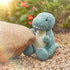 TCBunny Baby Dinosaur Bedtime Stuffed Animal, 12" Plush Toy for Birthday, Valentine, Christmas (T-Rex, Blue)