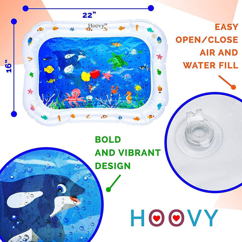 Tummy Colorful Time Water Mat for Infants - Fill N Fun Play Mat