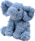 Hopearl Adorable Plush Calf Elephant Toy Floppy Elephish Ultra Soft Stuffed Animal for Boys Girls Kids Toddlers, Blue, 9''