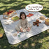 Set 1-3, 12 Ginbear Silicone Play Kitchen Tea with Washable Cloth Napkin for Little Girl Toddlers Non-Toxic Unbreakable
