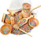 10 Piece Wooden Tool Set for Sensory Bins - Wooden Sensory Tool Sets, Perfect for Kids' Play