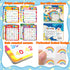Set Counting Fancy Land Alphabet Bingo Game Kids Sight Word Bingo Number Letter Animal Board Game for Kindergarten