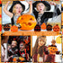 24 Halloween Party Favors for Kids PCS Halloween Pumpkin Pop Fidget Toys,Halloween Toys Treats for Kids,Halloween