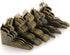 Tegg Box Corner Protector, 20PCS Antique Brass Triangle Rattan Carved Wood Case Edge Guard