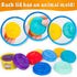 Party Pack - 80 Colorful Non-Toxic Mini PlayDough Containers for Creative Fun - Safe & Educational Gift