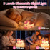 3-Level Dimmable 30-Min Mewaii Cloud Unicorn Night Light for Kids, Portable Lamp with Wireless Charging Cloud Base
