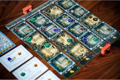 Thunderworks Games - Stonespine Architects Strategy Board Game | Ages 10+ | Family Game for 1-5 Players