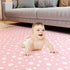 42X46 Inch Baby Splat Mat Anti Slip Waterproof High Chair Mat, Baby Feeding Table Cloth Floor Mat Cover, Baby Art