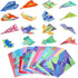 Vodolo Paper Airplane Kits with 16 Classic Designs,32 Sheets Paper Planes Origami