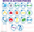 Marble Genius Marble Run - 85 Complete Pieces Maze Track for Adults, Teens, Toddlers & Kids Aged 4-12 Years
