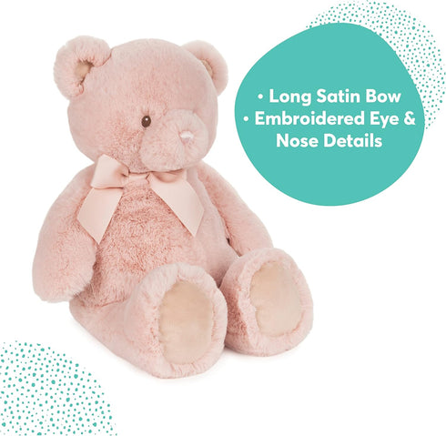 GUND Baby My First Friend Teddy Bear - Pink Ultra Soft Animal Plush Toy for Babies
