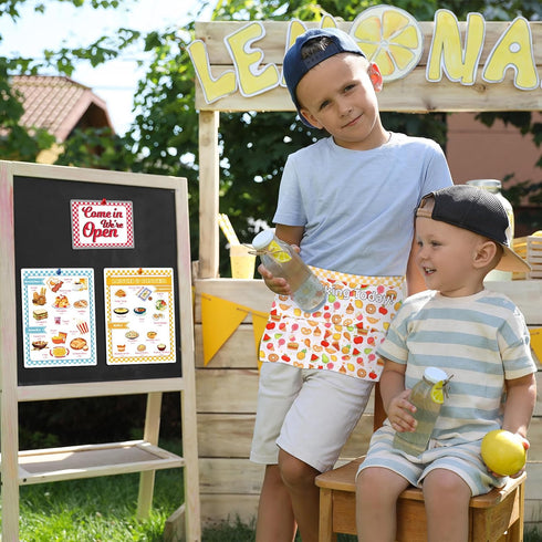 SHIQIKEJIPTY 7 Set Set Pieces Restaurant Server Play Toys Pretend Play Restaurant Food Kids Waitress Pretend Restaurant