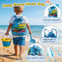 37 3-in-1 2 2 3-10 UBeesize PCS Beach Toys , Construction & Treasure Hunt Sand Toys with Collapsible Buckets, Trucks