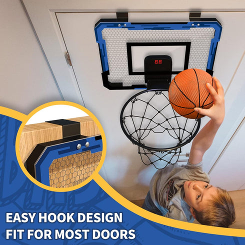 QDRAGON Mini Basketball Hoop for Indoor Play