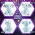 BSTAOFY Light Up Elephant Soft Plush Toy, Cozy LED Stuffed Animal Nightlight for Kids