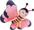 (12 inches) Ms. Butterfly Plush Stuffed Animal and Interactive Toy with Cute, Flappable Wings