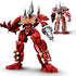 HIGH GODO Red Drill Mech Robot Building Blocks Set, Toilet Upgraded TV