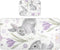 SyXIOP Puple Lily Calla Cute Bunnies Cooling Baby Waterproof Crib Mattress Cover 28"